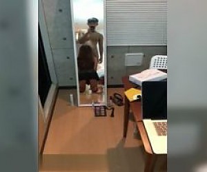 잘 생긴 중국 소녀와 그녀의 남자 친구의 개인 섹스 비디오 (heji)가 유출되어 아름다운 가슴, 구강 성교, 묶여 열정적으로 섹스
